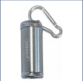 Cendrier de poche aluminium